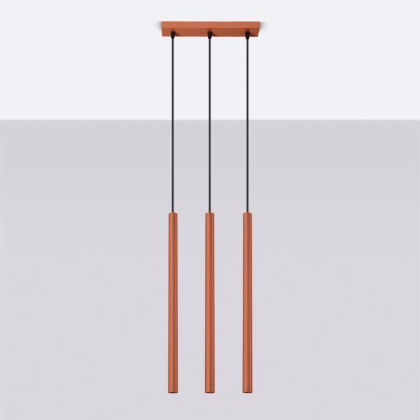 Pendant Lamp Pastelo 3 Red Ochre - Image 2