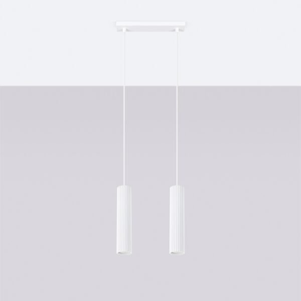 Pendant Lamp Karbon 2 White - Image 2