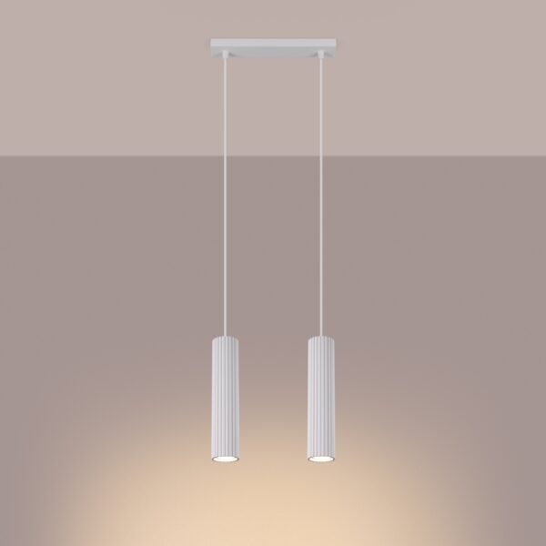 Pendant Lamp Karbon 2 White - Image 3
