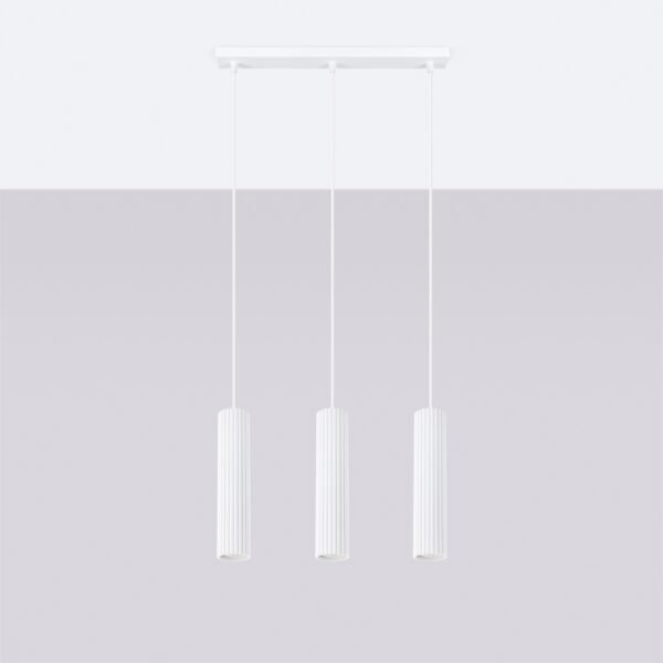 Pendant Lamp Karbon 3l White - Image 2