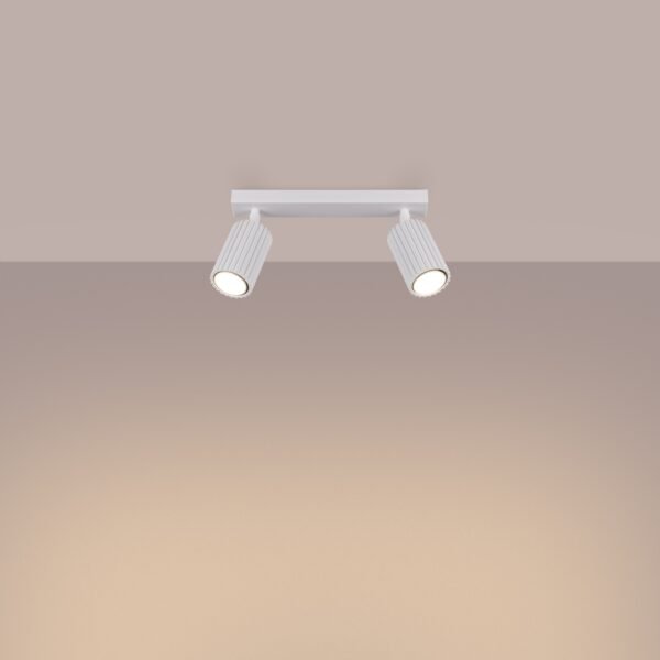 Ceiling Lamp Karbon 2 White - Image 3
