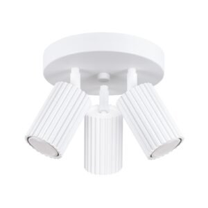 Ceiling Lamp Karbon 3p White