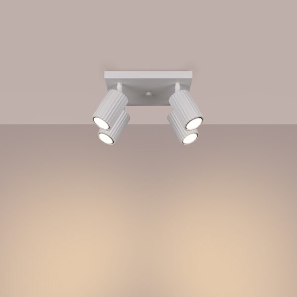 Ceiling Lamp Karbon 4 White - Image 3