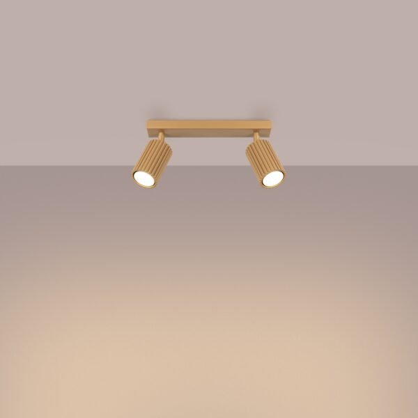 Ceiling Lamp Karbon 2 Gold - Image 3