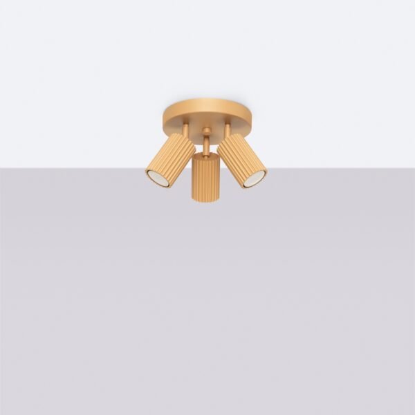 Ceiling Lamp Karbon 3p Gold - Image 2