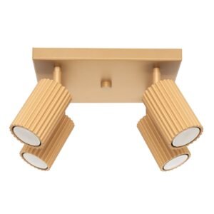Ceiling Lamp Karbon 4 Gold
