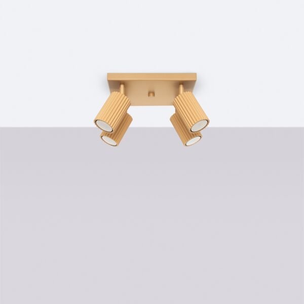 Ceiling Lamp Karbon 4 Gold - Image 2