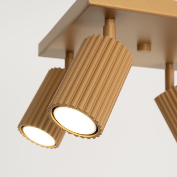 Ceiling Lamp Karbon 4 Gold - Image 4