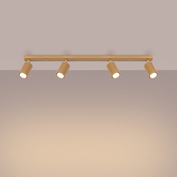 Ceiling Lamp Karbon 4l Gold - Image 3