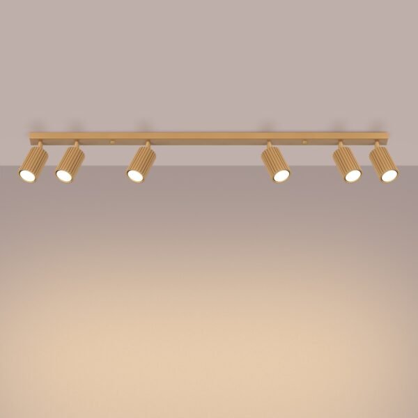 Ceiling Lamp Karbon 6l Gold - Image 3
