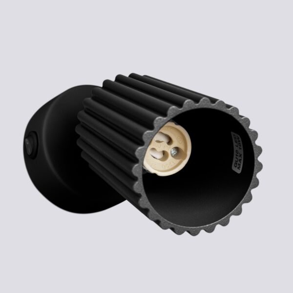Wall Lamp Karbon Black With a Switch - Image 6
