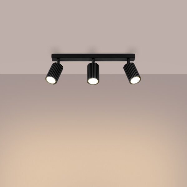 Ceiling Lamp Karbon 3l Black - Image 3
