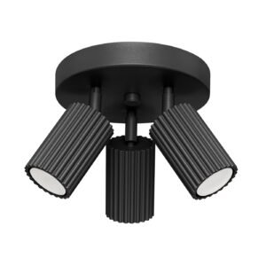 Ceiling Lamp Karbon 3p Black