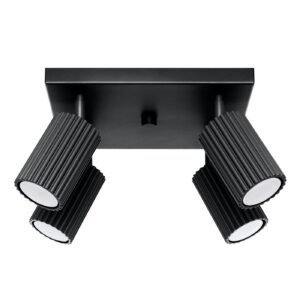 Ceiling Lamp Karbon 4 Black