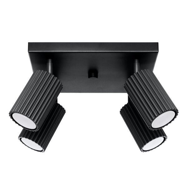 Ceiling Lamp Karbon 4 Black