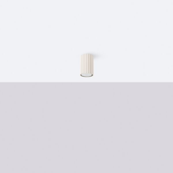 Ceiling Lamp Karbon 10 Beige - Image 2