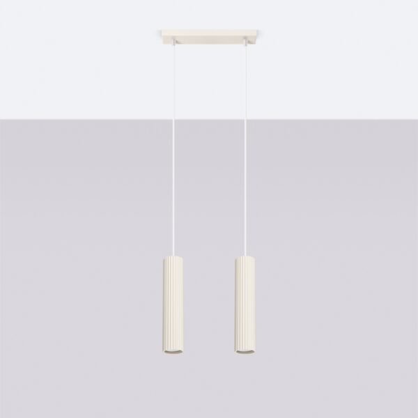 Pendant Lamp Karbon 2 Beige - Image 2