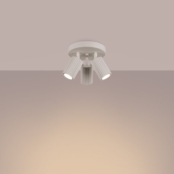 Pendant Lamp Karbon 3p Beige - Image 3