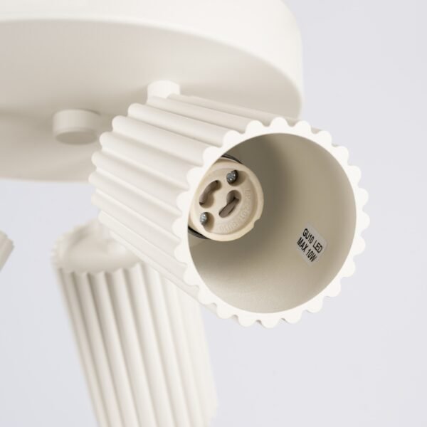 Pendant Lamp Karbon 3p Beige - Image 4