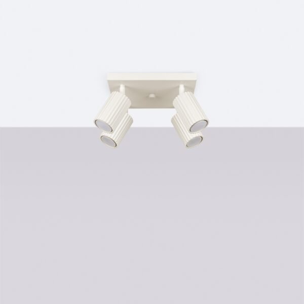 Pendant Lamp Karbon 3p Beige - Image 2
