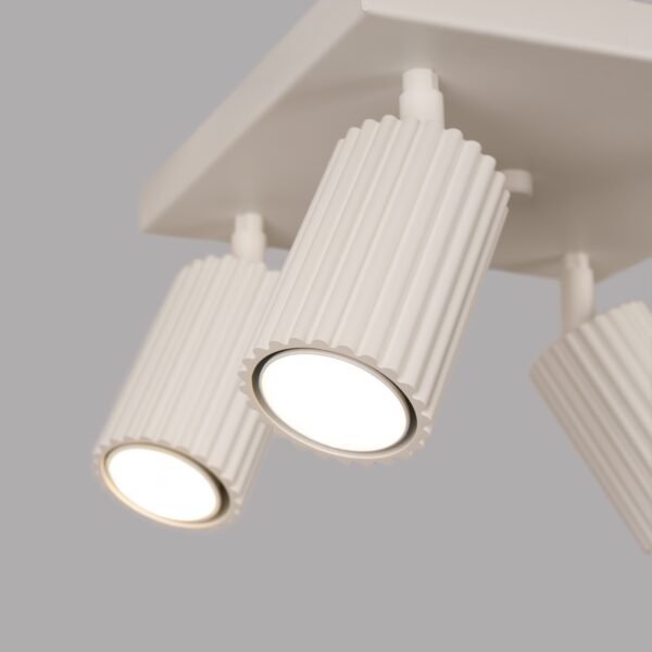Pendant Lamp Karbon 3p Beige - Image 5