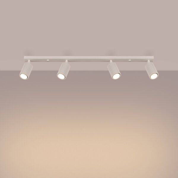 Pendant Lamp Karbon 3p Beige - Image 3