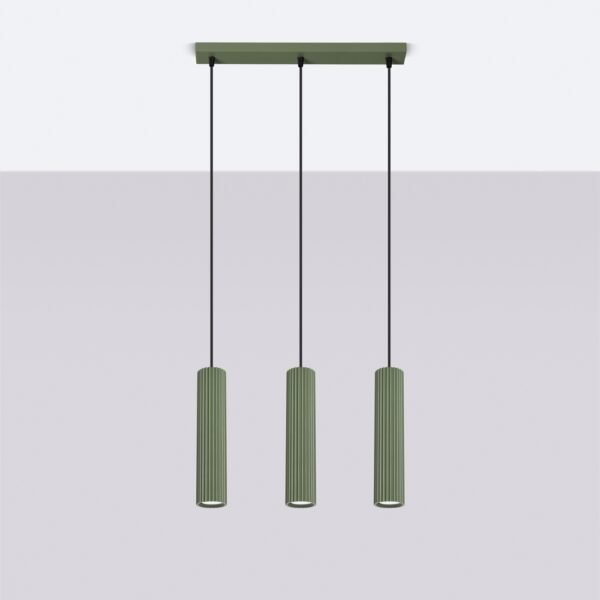 Pendant Lamp Karbon 3p Beige - Image 2