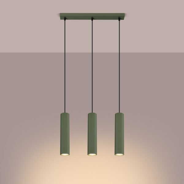 Pendant Lamp Karbon 3p Beige - Image 3