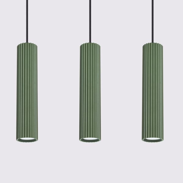 Pendant Lamp Karbon 3p Beige - Image 4