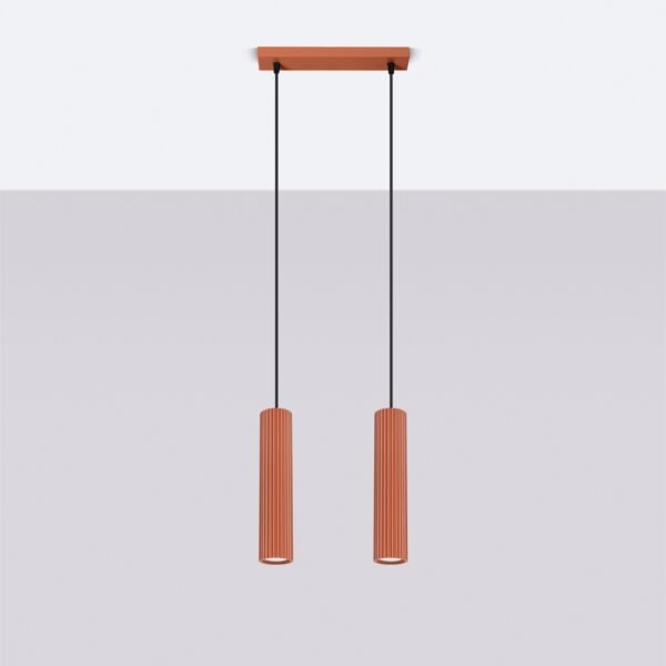 Pendant Lamp Karbon 3p Beige - Image 2