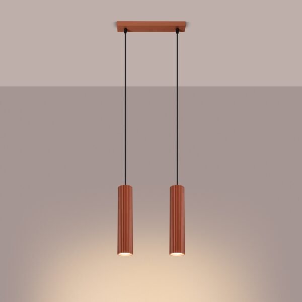 Pendant Lamp Karbon 3p Beige - Image 3