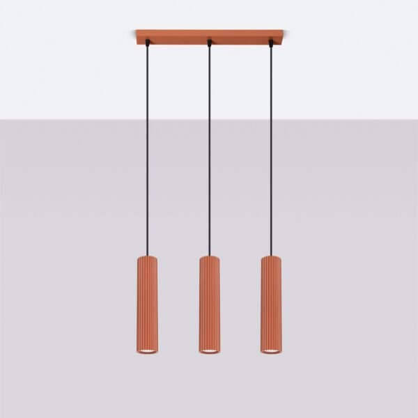 Pendant Lamp Karbon 3p Beige - Image 2