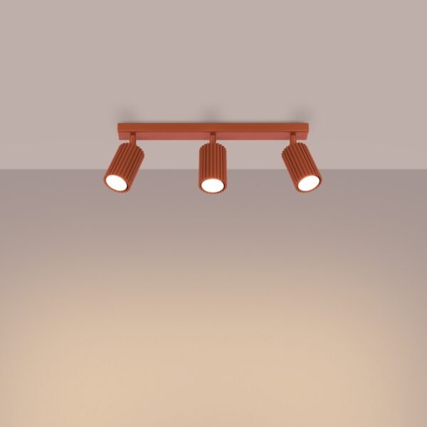 Pendant Lamp Karbon 3p Beige - Image 3