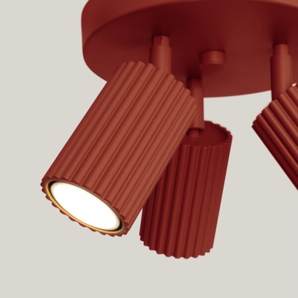 Pendant Lamp Karbon 3p Beige - Image 5