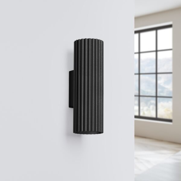Wall Lamp Karbon Black Double Wall Lights Modern Designer Lights