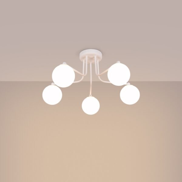 Pendant Lamp Karbon 3p Beige - Image 3