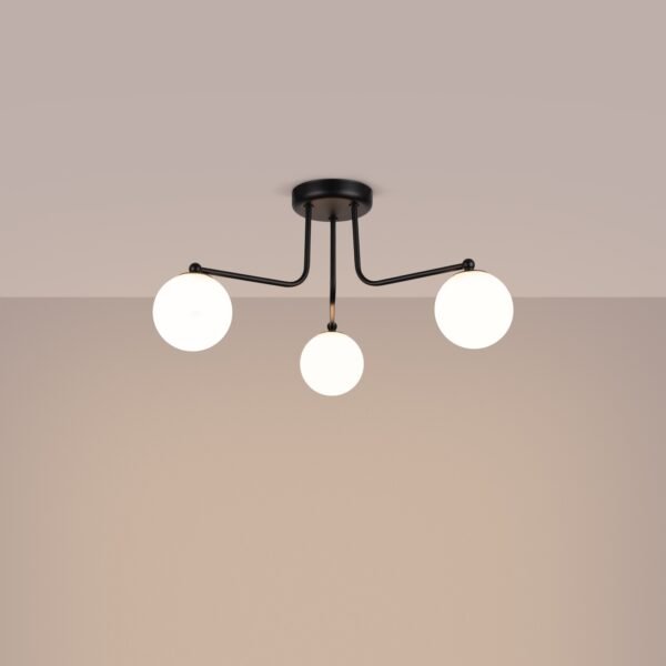 Pendant Lamp Karbon 3p Beige - Image 3