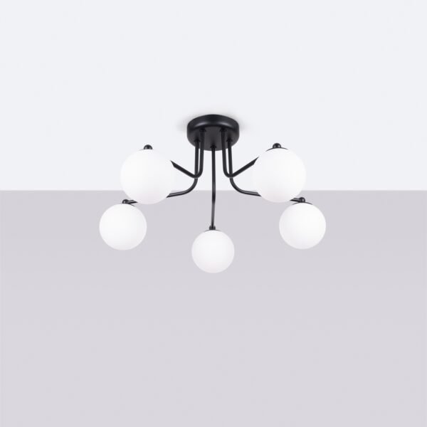 Pendant Lamp Karbon 3p Beige Ceiling Chandeliers Modern Designer Lights