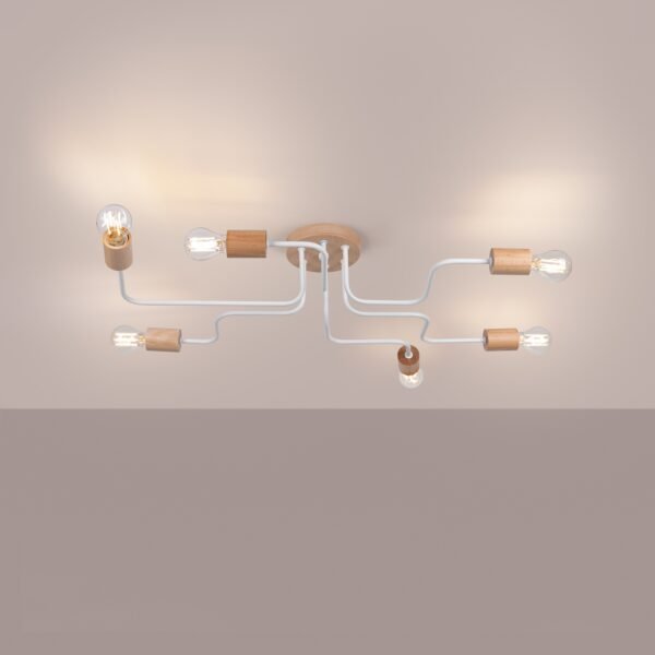 Pendant Lamp Karbon 3p Beige - Image 3