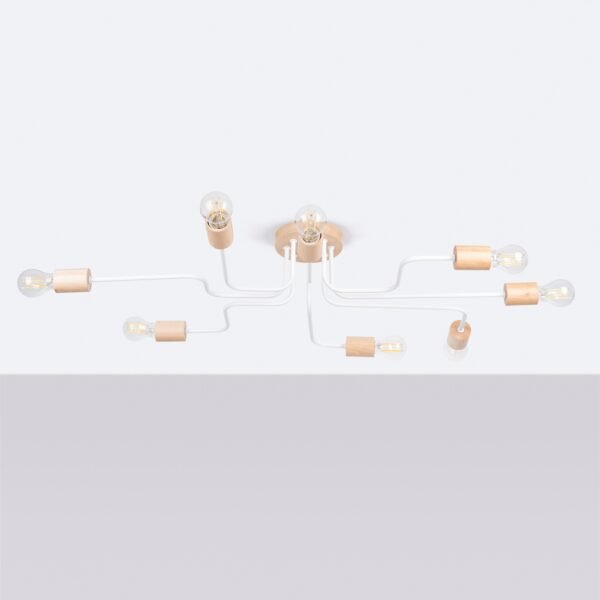 Pendant Lamp Karbon 3p Beige - Image 2
