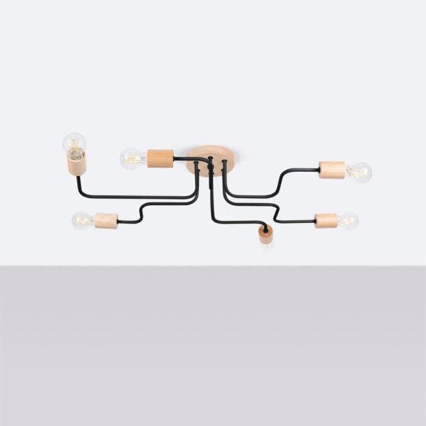 Pendant Lamp Karbon 3p Beige - Image 2